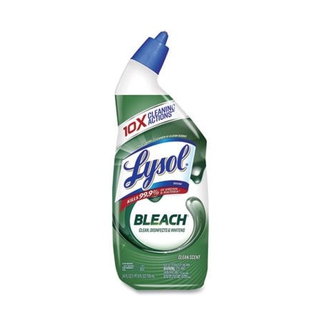 Reckitbenc LYSOL, DISINFECTANT TOILET BOWL CLEANER WITH BLEACH, 24 OZ, 9PK 98014